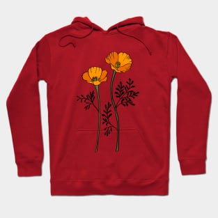 California State Flower Hoodie